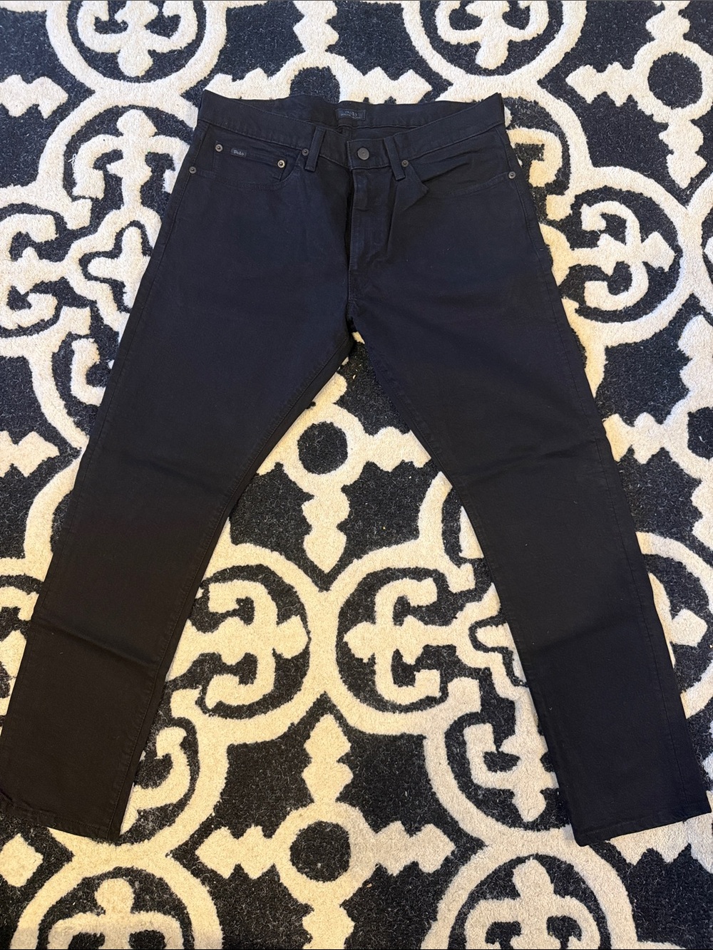 Polo by Ralph Lauren Men's Black Skinny Jeans 33x30